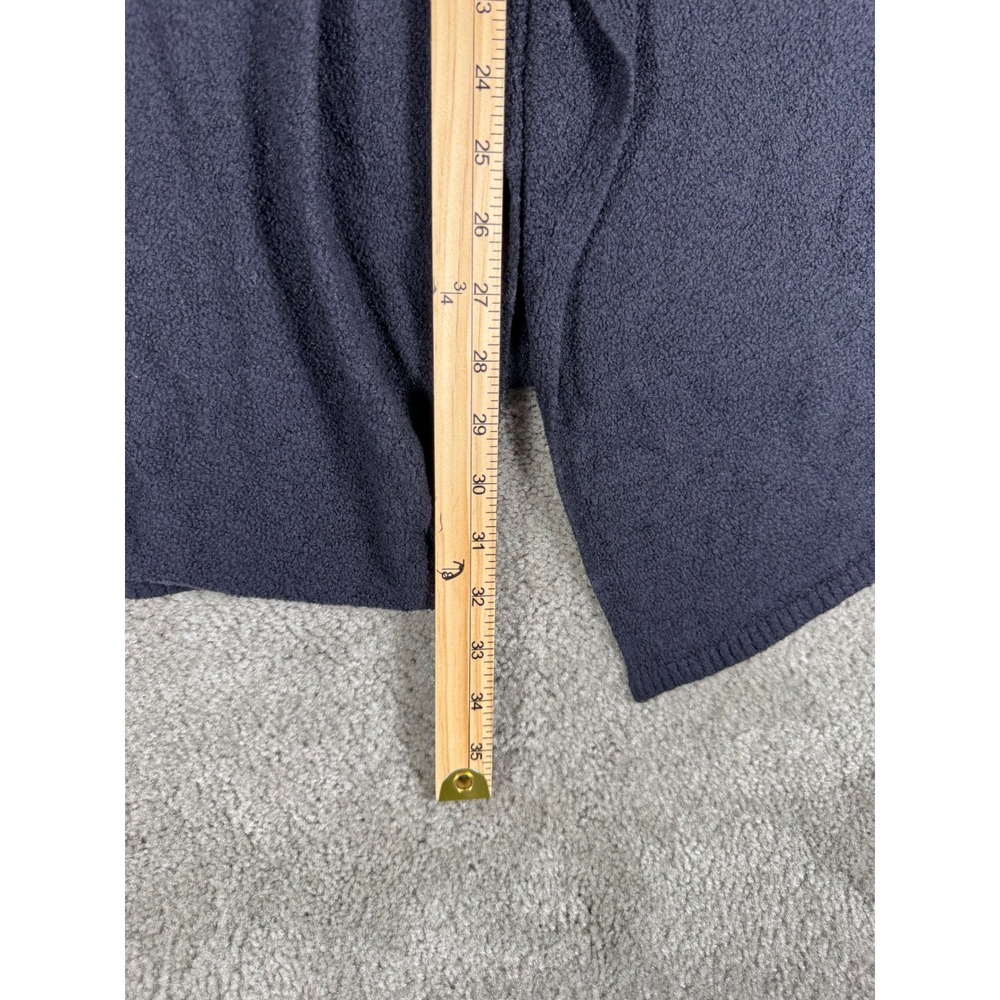 Barefoot Dreams Bamboo Chic Lite Circle Cardigan Gray Open Front Sweater 436 S/M - Picture 5 of 8